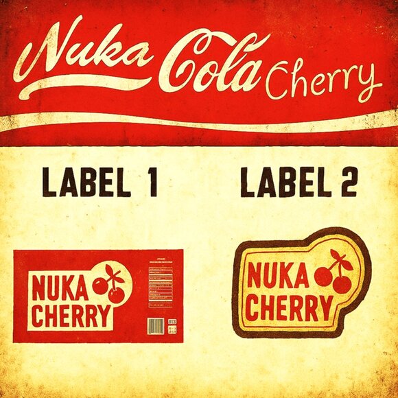 Fallout 4 Nuka Cola Cherry Bottle Keychain - 3.5inch Gaming Keychain - Picture 11 of 11